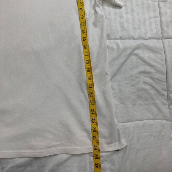 Men’s Black Brown Polo Shirt – XL – 100% Cotton In White - Picture 9 of 10